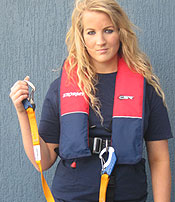 Stormy Sailing Yoke with integrated Harness