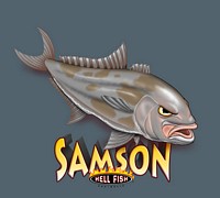 click to view Samson Fish - Womens