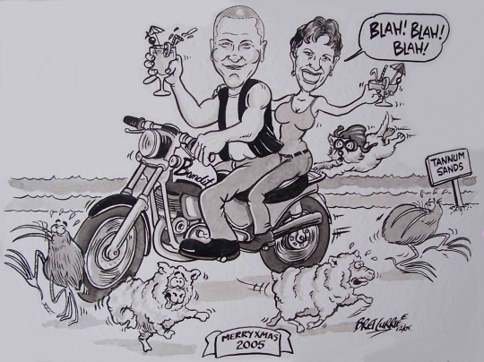 Bret Currie Caricatures